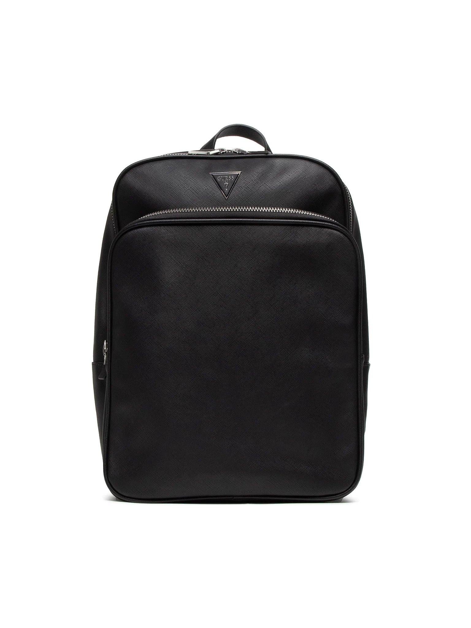 Guess Zaino Men's Backpack Black Synthetic Leather HMECRN.